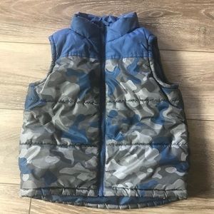 Gymboree Camo Puff Vest